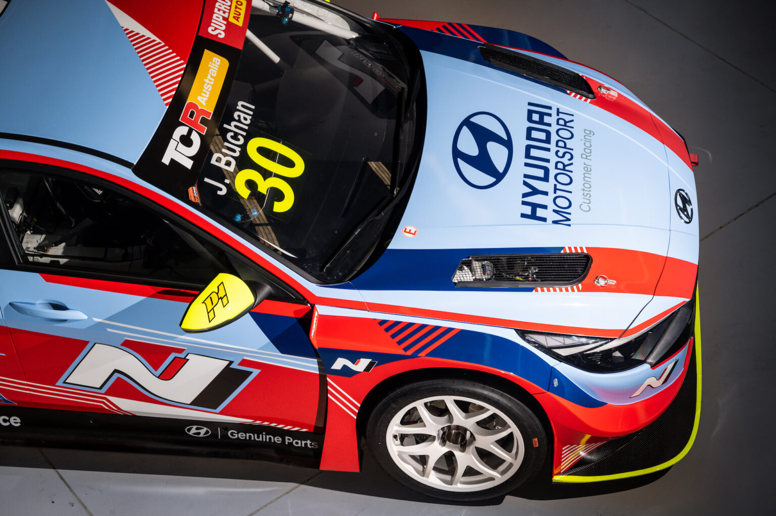 Hyundai Reveals Striking New Livery For Josh Buchans I30 Sedan N TCR